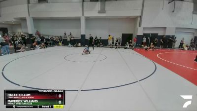 58-64.4 Round 2 - Finlee Kellum, Texas Wrestling Academy vs Maverick Williams, Patriot Wrestling Club