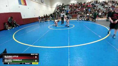 175 lbs Cons. Round 1 - Blevins Little, Thermopolis vs Braden Connolly, Green River