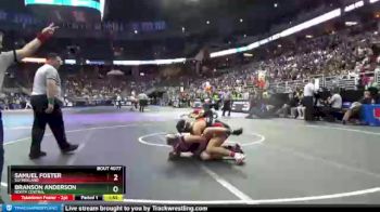 Champ. Round 1 - Samuel Foster, Sutherland vs Branson Anderson, North Central