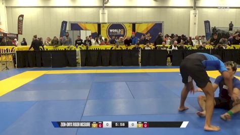 Ashvin Desai vs Zion-Onyx Rigor McGuire 2024 World IBJJF Jiu-Jitsu No-Gi Championship