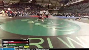 1 lbs Quarterfinal - Lionel Castro, Granger vs Josiah Skindzier, Kittitas