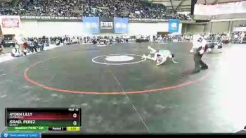 1 lbs Champ. Round 1 - Ayden Lilly, Eatonville vs Israel Perez, Quincy