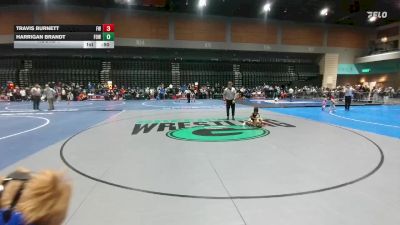 35-38 lbs Round 1 - Harrigan Brandt, Fallon Outlaws WC vs Travis Burnett, Fernley WC