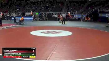 I-126 lbs Quarterfinal - Tyler Ferrara, Chenango Forks vs Amarfio Reynolds, Niagara Falls