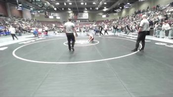 2A 132 lbs Champ. Round 1 - Nash Nielsen, North Sevier vs Dominic Mendez, American Leadership Academy