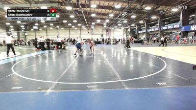 127 lbs Consi Of 4 - Ryker Houston, AL vs Kade Chortanoff, PA