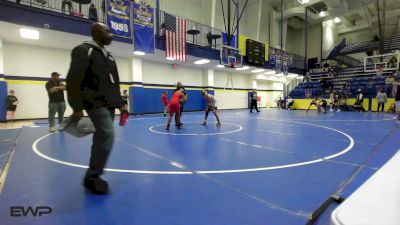 132 lbs Rr Rnd 3 - Ethan Anderson, Tulsa Memorial vs Chance Dewey, Edison Eagles