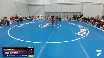 132 lbs Semis & 3rd Wb (16 Team) - Sian Rogers, Indiana vs Haley Redmond, Tennessee Red