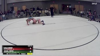 160 lbs Round 6 (8 Team) - Zhoel Irion, South Dakota Lightning vs Cole Beier, Oklahoma Elite