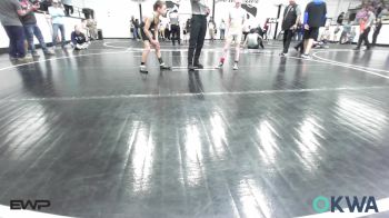 64-65 lbs Semifinal - Brentley Baucom, Salina Wrestling Club vs Jett Bogart, Dark Cloud Wrestling Club