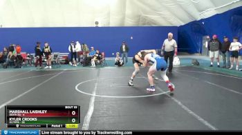 140 lbs Round 7 (10 Team) - Marshall Laishley, Death Sq vs Kyler Crooks, Olympia