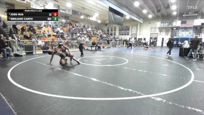 113 lbs Champ. Round 2 - Emiliano Cantu, Mayfair vs Joss Hua, Santiago Corona