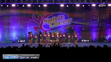 Power Athletics - Maryland - Intensi-5 [2026 L5 Junior - Small Day 2] 2026 Spirit Cheer Grand Nationals