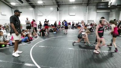 84 lbs Placement (4 Team) - Lily Wilson, Storm Wrestling Center vs Ava Westenbarger, R&R Ladies Purple