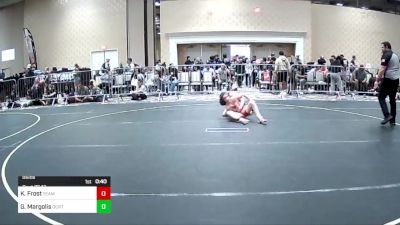 86 lbs Consolation - Kellen Frost, Team Aggression vs Grant Margolis, Ocrtc