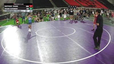 105 lbs Cons. Quarters - Ryker Beeson, Idaho vs Caleb Recopuerto, Hawaii