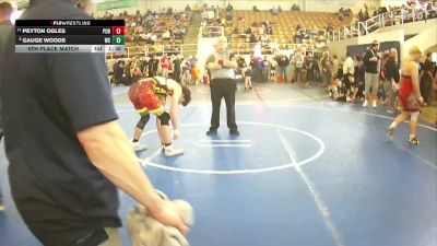 177 lbs 5th Place Match - Gauge Woods, Unattached vs Peyton Ogles, Pursuit