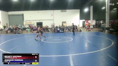 102 lbs Placement Matches (8 Team) - Beckett Edstrom, Minnesota Blue vs Robinson Zukeran, Utah