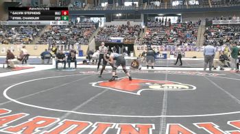 215 lbs Champ. Round 1 - Steel Chandler, Spencer County vs Galvin Stephens, Male