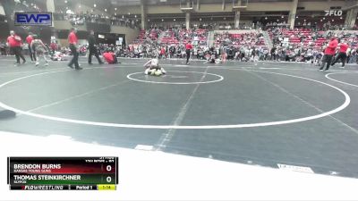 92 lbs Champ. Round 2 - Brendon Burns, Kansas Young Guns vs Thomas Steinkirchner, Slyfox