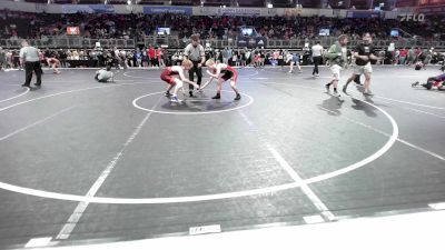 130 lbs Semifinal - Wesley Kannaday, Lion Elite vs Cooper Miller, Harrah Little League Wrestling