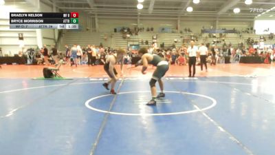152 lbs Round Of 64 - Braelyn Nelson, MF Dynasty Black - HSB vs Bryce Morrison, Attrition Wrestling Gold - HSB