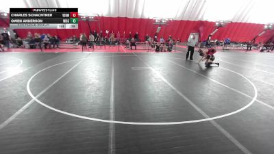 16U Boys - 157 lbs 5th Place Match - Owen Anderson, Wisconsin vs Charles Schachtner, Victory School Of Wrestling