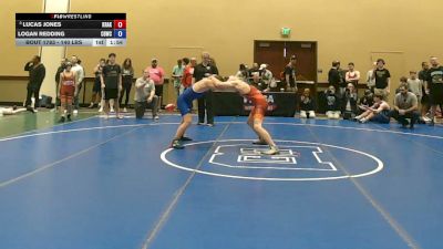 140 lbs Semis - Lucas Jones, Kraken vs Logan Redding, Casco Bay Wrestling Club