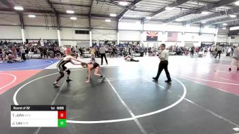 138 lbs Round Of 32 - Talin John, AZ Heat WC vs Josh Leo, Gilbert High