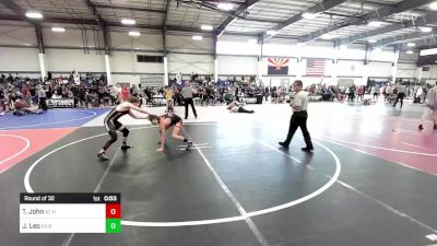 138 lbs Round Of 32 - Talin John, AZ Heat WC vs Josh Leo, Gilbert High