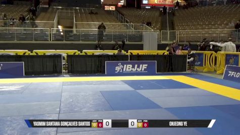 Nikolett Kis vs Yasmim Santana Gonçalves Santos 2025 Pan Jiu Jitsu IBJJF Championship