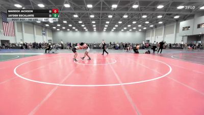 160 lbs Consi Of 32 #1 - Maddox Jackson, GA vs Jayden Escalante, GA