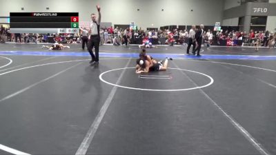 127 lbs Cons. Round 1 - Brynnley Lerch, Wichita Wrestling Club vs Makayla Etim, Cougar Kids