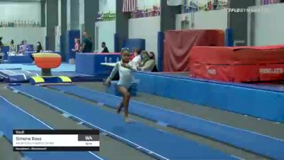 Simone Rose - Vault, Ascend Gymnastics Center - 2021 American Classic and Hopes Classic