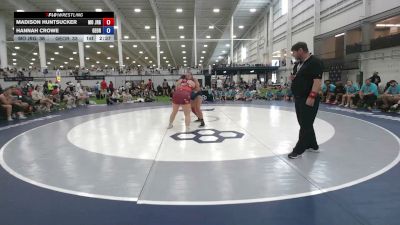 190 lbs Madison Huntsucker, Missouri vs Hannah Crowe, Georgia