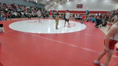 71-77 lbs Round 1 - Roman Contreras, Bear Cave vs Kallie Maberry, Eaton Lil Reds