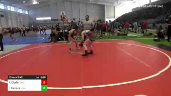 123 lbs Consi Of 8 #2 - Paige Chafin, Sweet Home Mat Club vs Iyazely Barraza, Team FCA