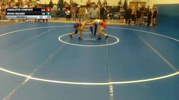 114 lbs Round 3 - Charlotte Conforti, American Leadership Academy - Anthem South vs Diosa Walker, Coolidge High School