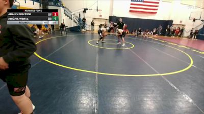 138 lbs Quarterfinal - Levi Leyva, Worland Middle School vs William Apodaca, Riverton Middle School