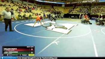 215 Class 3 lbs Cons. Round 2 - William Pierce, Ft. Zumwalt South vs Jake Fernandez, Platte County