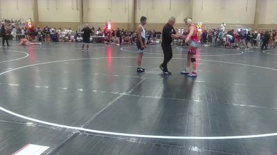 157 lbs Quarterfinal - Anderson Heap, Osceola High School vs Christen Patterson, Coastline Wrestling Academy