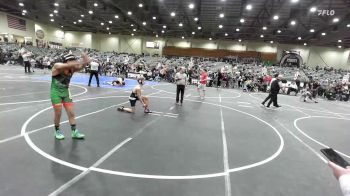 123 lbs Semifinal - Braxton Caballero, Yuba Sutter Combat vs Gage Garcia, Caldwell WC