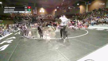 1A 120 lbs 1st Place Match - Chaz Thacker, Altamont vs Mitch Dodds, Panguitch