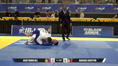 Giancarlo Joseph Pini vs Jacob Thomas Bell 2026 Pan Jiu Jitsu IBJJF Championship