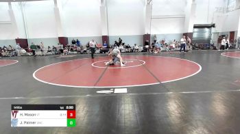 141 lbs Quarterfinal - Hunter Mason, Virginia Tech vs Jace Palmer, North Carolina