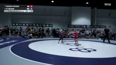 70 kg Cons. Rd Of 16 - Hunter Stevens, Sarbacker Wrestling Academy vs Ty Wilson, Wildcat Wrestling Club