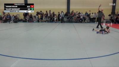55 lbs 5th Place Match - Rogan Nolan, Big Game Wrestling Club vs Elliot Barnhart, High Altitude Wrestling