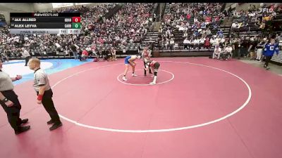 3A 165 lbs Cons. Round 1 - Alex Leyva, Carbon vs Jax Allred, Grantsville