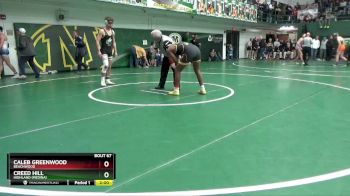 150 lbs Champ. Round 1 - Creed Hill, Highland (Medina) vs Caleb Greenwood, Beachwood