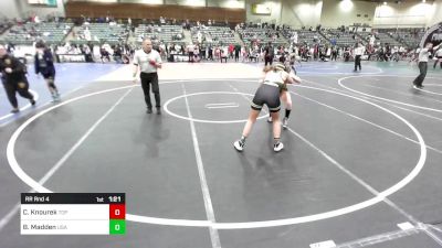 140 lbs Rr Rnd 4 - Cameron Knourek, Top Fuelers vs Brynn Madden, USA Gold